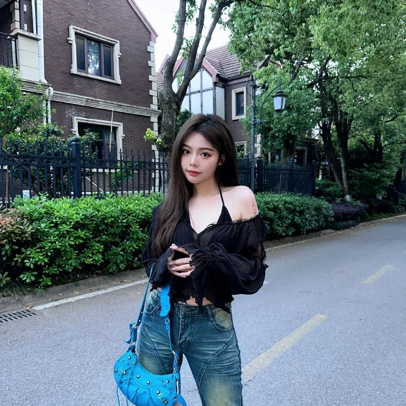 💎Han's house精品服飾💎BALENCIAGA 巴黎世家 小羊皮 鱷魚壓紋 671309 CAGOLE 三合一 肩背包 單肩包 原價83000-3