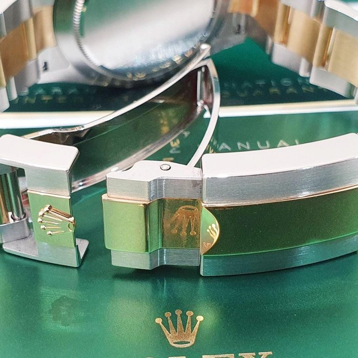 【大眾名錶】ROLEX 勞力士 116503 Daytona 2022/12綠卡 半金迪通拿 白色面盤 錶扣原廠膠膜 B1212-6