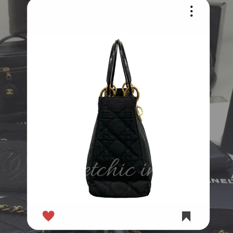 🛍️🎁 26 🔥 4月新品上架🔥💖 ✨罕有 Christian Dior Classic Lady Dior 黑色 Dior Lady Dior 手提包-1