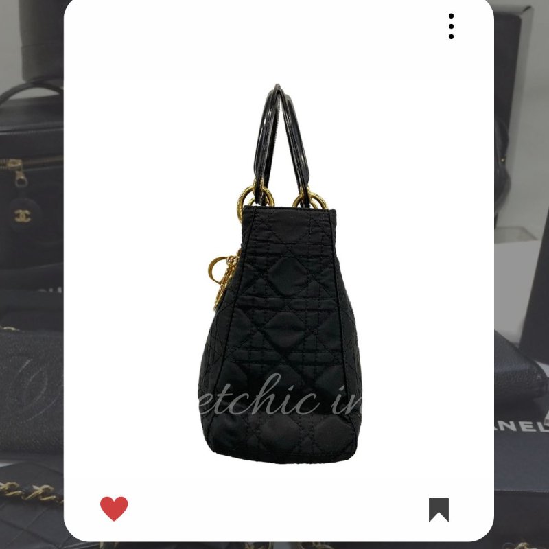 🛍️🎁 26 🔥 4月新品上架🔥💖 ✨罕有 Christian Dior Classic Lady Dior 黑色 Dior Lady Dior 手提包-2