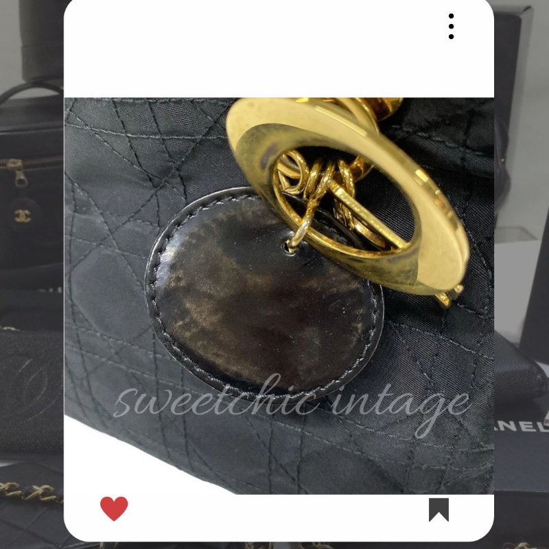 🛍️🎁 26 🔥 4月新品上架🔥💖 ✨罕有 Christian Dior Classic Lady Dior 黑色 Dior Lady Dior 手提包-11