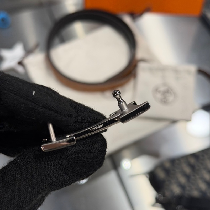 全新🌟 Hermes 愛馬仕 H扣腰帶-4
