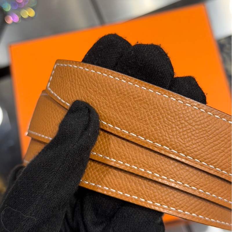 全新🌟 Hermes 愛馬仕 H扣腰帶-9