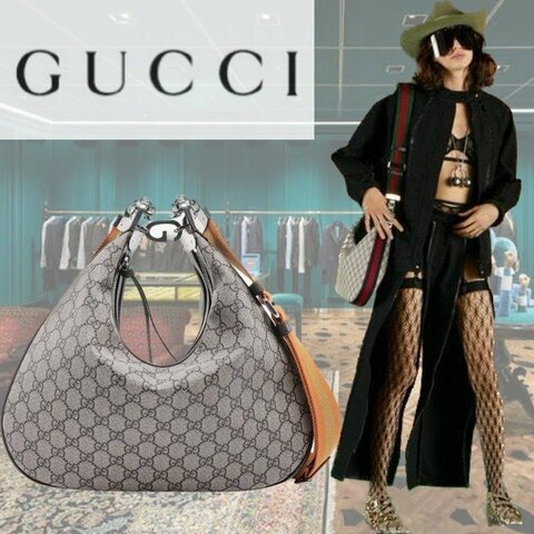 💎Han's house精品服飾💎 GUCCI Attache 702823 多種揹法 肩背包 側背包 原價92000