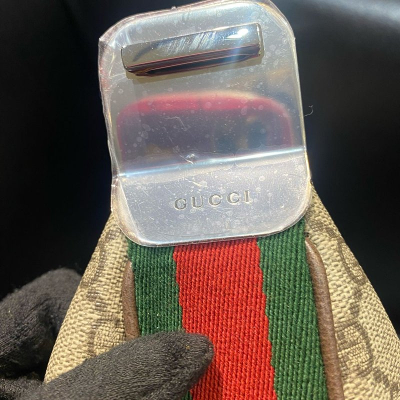 💎Han's house精品服飾💎 GUCCI Attache 702823 多種揹法 肩背包 側背包 原價92000-2