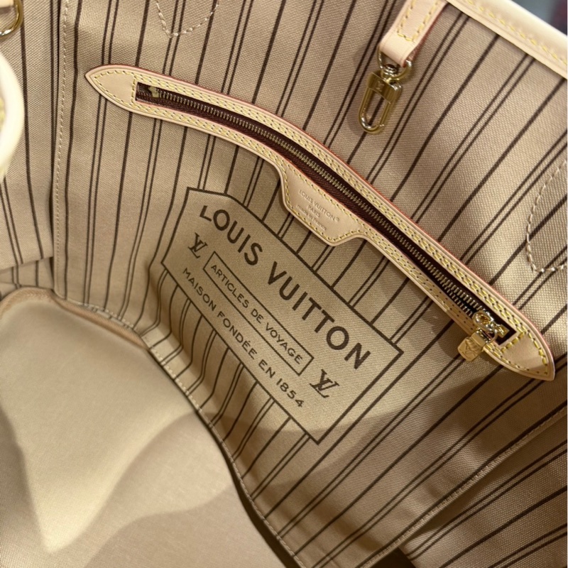 全新🌟 Louis Vuitton LV Neverfull MM 中號 有購證-3