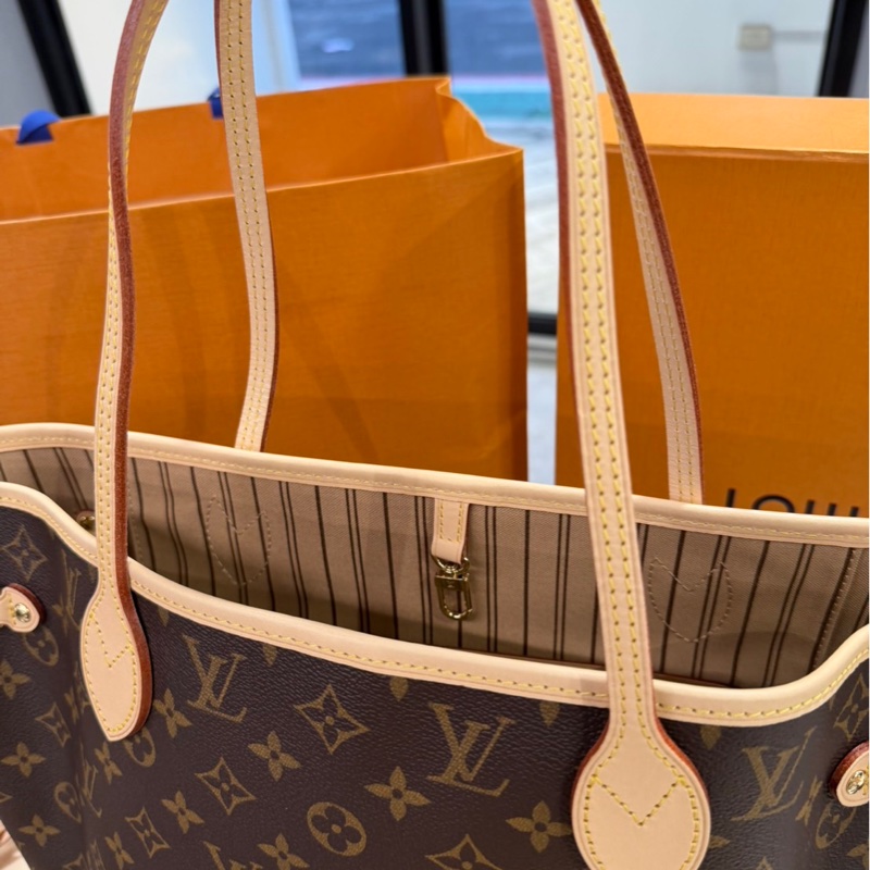 全新🌟 Louis Vuitton LV Neverfull MM 中號 有購證-5