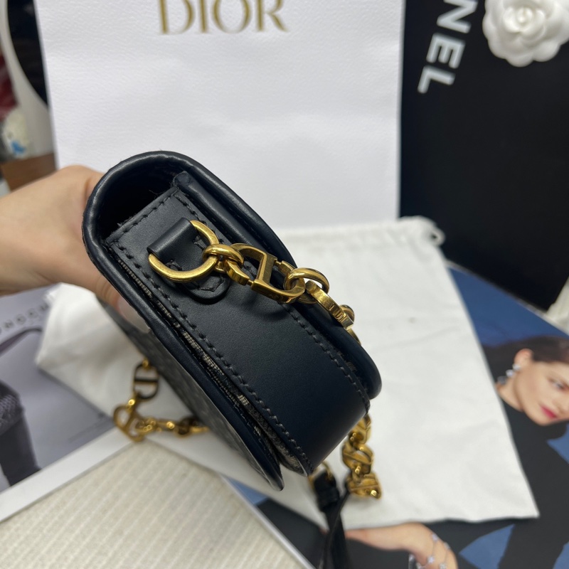 Dior迪奥30蒙田 Avenue 老花斜挎包-3