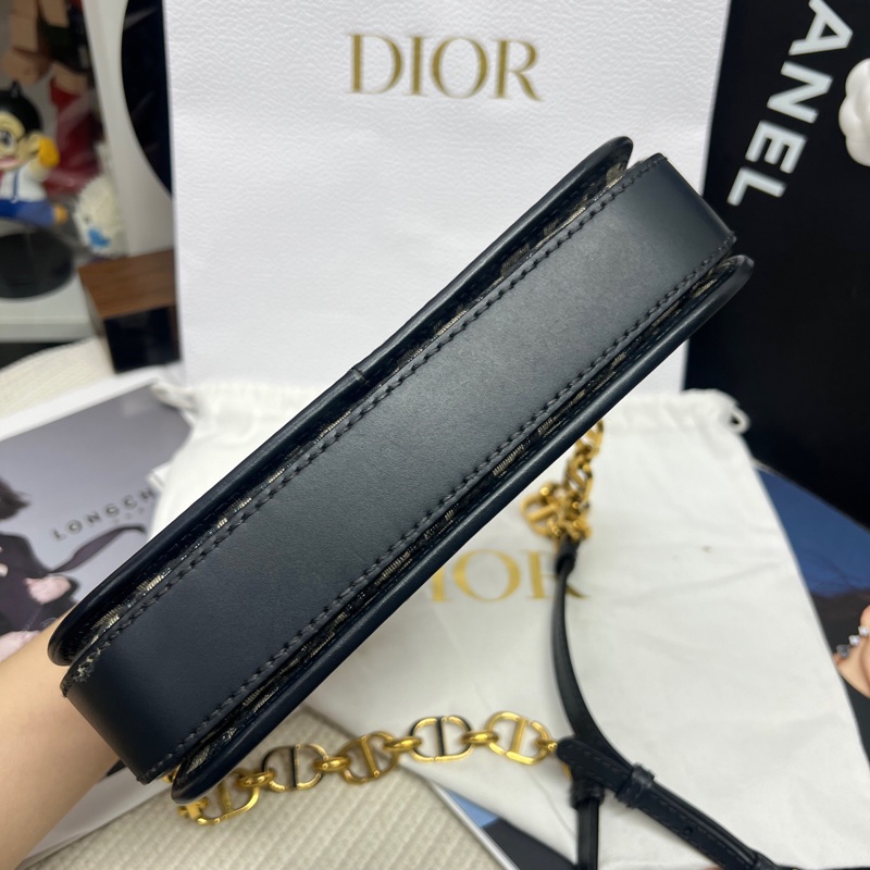 Dior迪奥30蒙田 Avenue 老花斜挎包-4