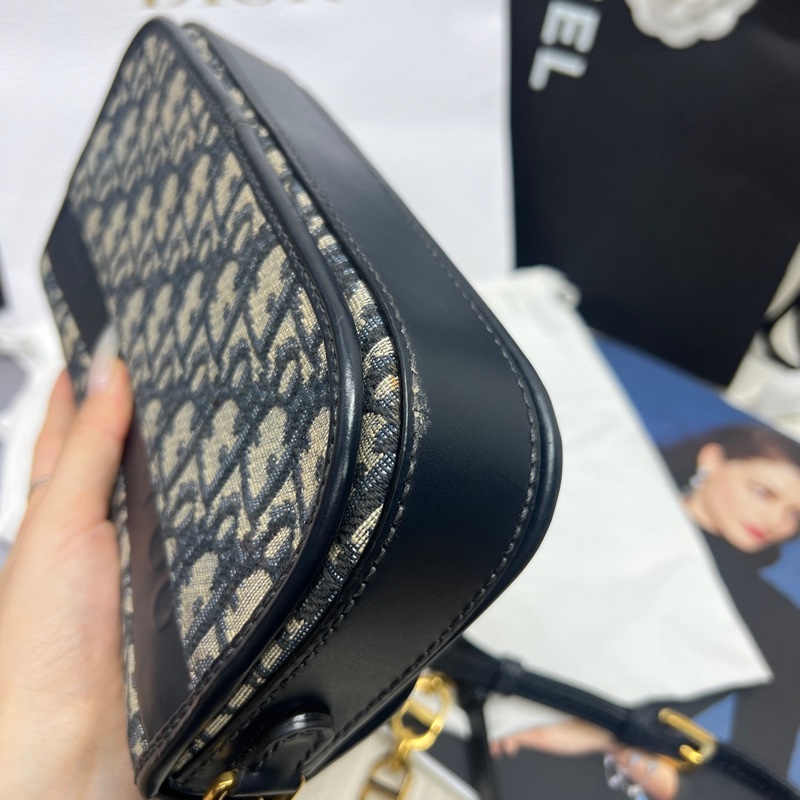 Dior迪奥30蒙田 Avenue 老花斜挎包-5