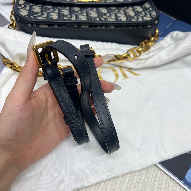 Dior迪奥30蒙田 Avenue 老花斜挎包-10