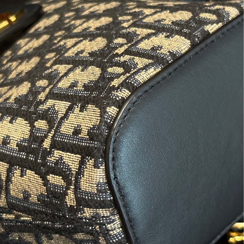 迪奧Dior 老花Montaigne迷你薯條包-20