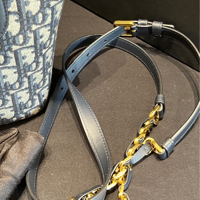 迪奧Dior 老花Montaigne迷你薯條包-21