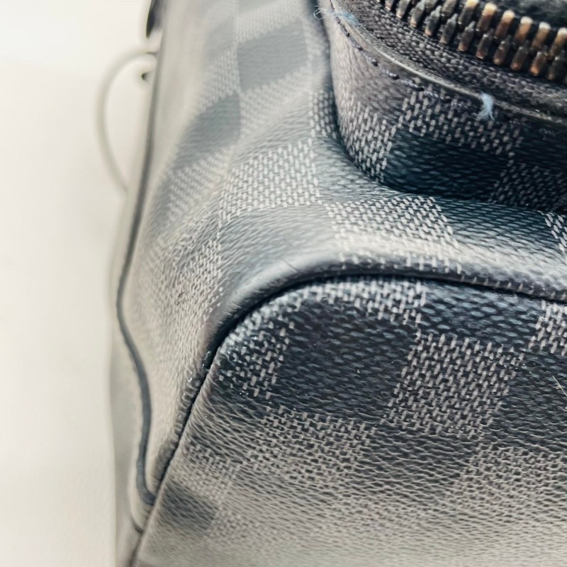 LV/路易威登  utility 經典棋盤格抽繩繫帶設計 內裡容量足 乾淨整潔 出遊出行必備 超實用-11