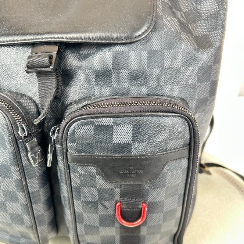 LV/路易威登  utility 經典棋盤格抽繩繫帶設計 內裡容量足 乾淨整潔 出遊出行必備 超實用-16