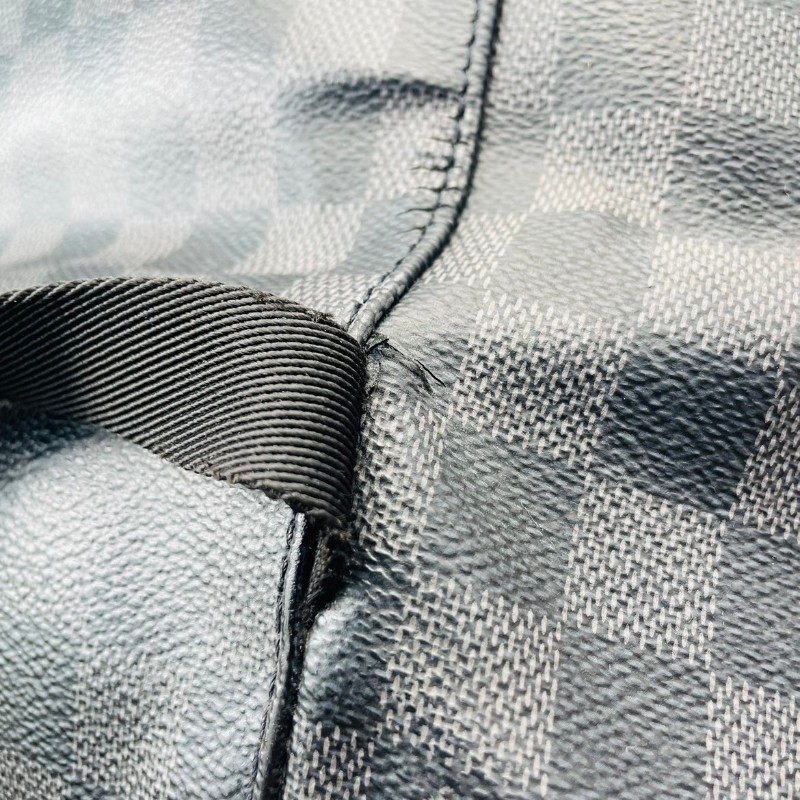 LV/路易威登  utility 經典棋盤格抽繩繫帶設計 內裡容量足 乾淨整潔 出遊出行必備 超實用-22