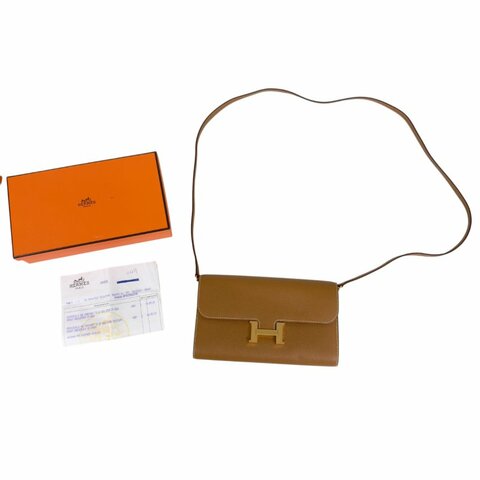 HERMES Constance To Go 斜揹袋 U刻