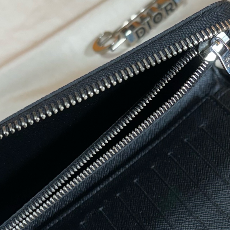 🔥近新美品 LV 路易威登 Louis Vuitton 黑棋盤格拉鏈 14卡長夾-4