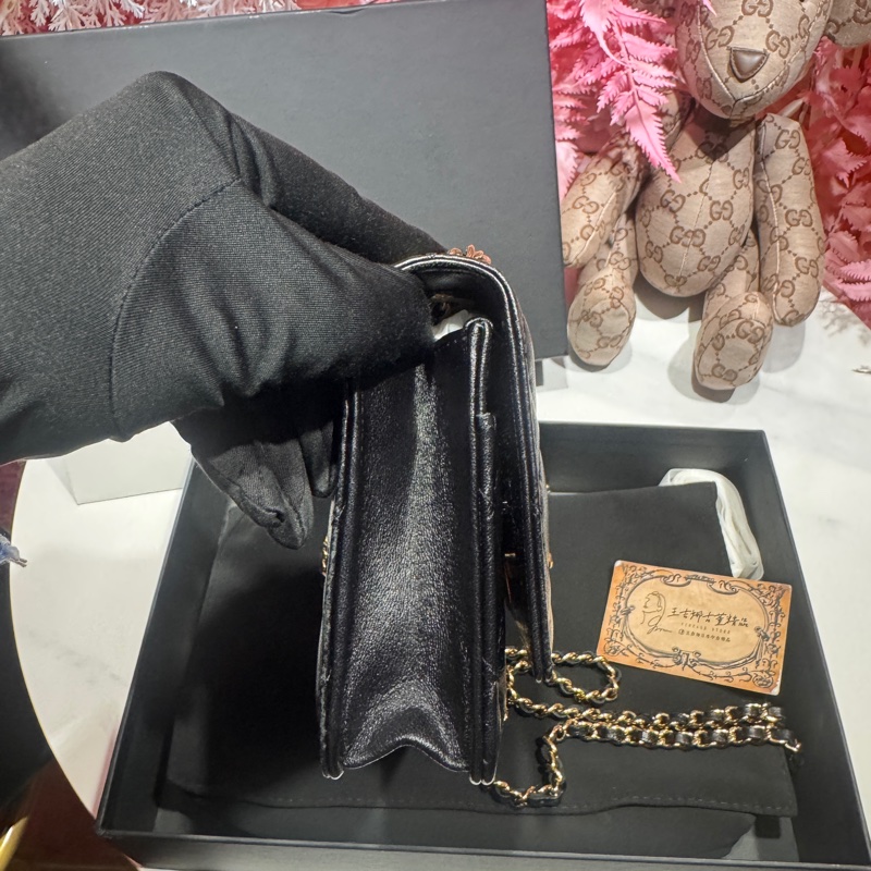 Chanel trendy cc woc斜背包/王吉娜古董精品-4