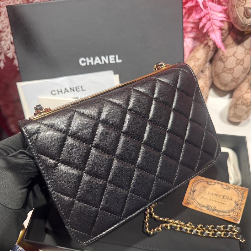 Chanel trendy cc woc斜背包/王吉娜古董精品-5
