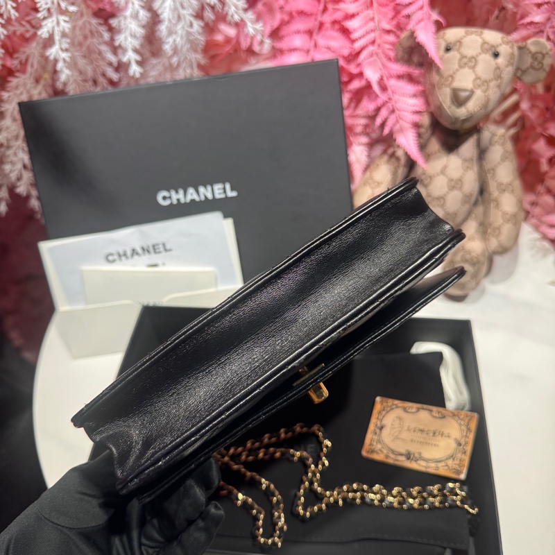 Chanel trendy cc woc斜背包/王吉娜古董精品-7
