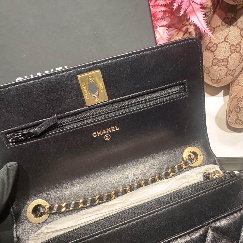 Chanel trendy cc woc斜背包/王吉娜古董精品-9