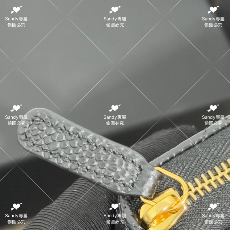 全新存放 香奈兒 CF 黑金荔枝 長夾 全新全配-41