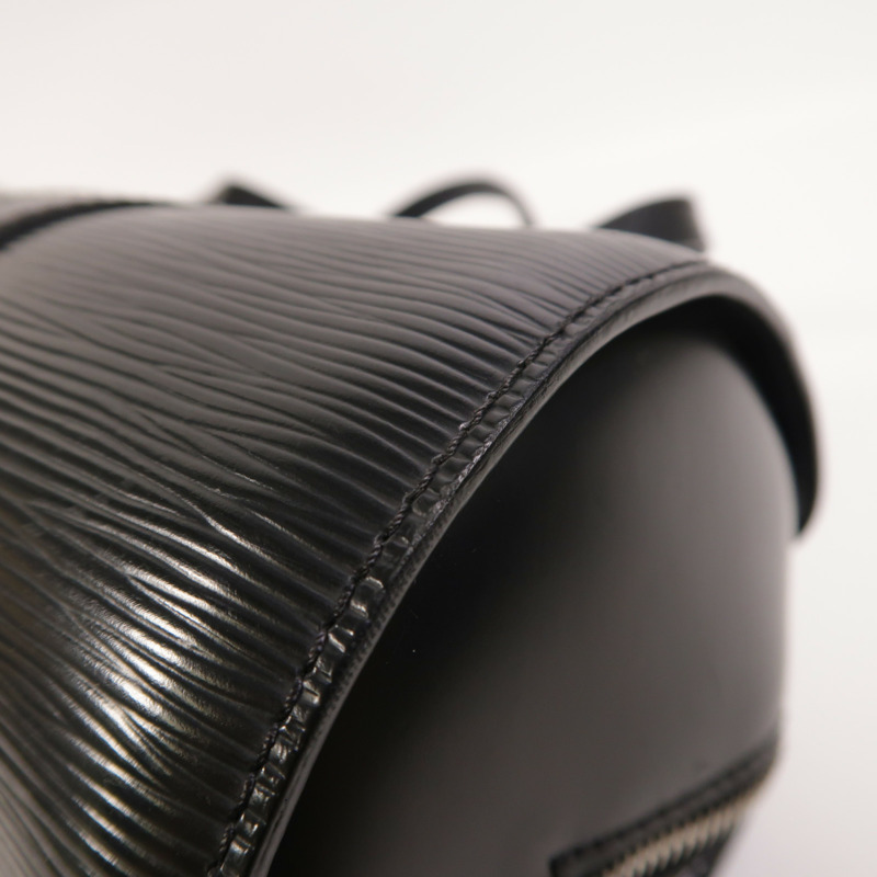 LOUIS VUITTON Epi Soufflot銀扣肩背袋-10