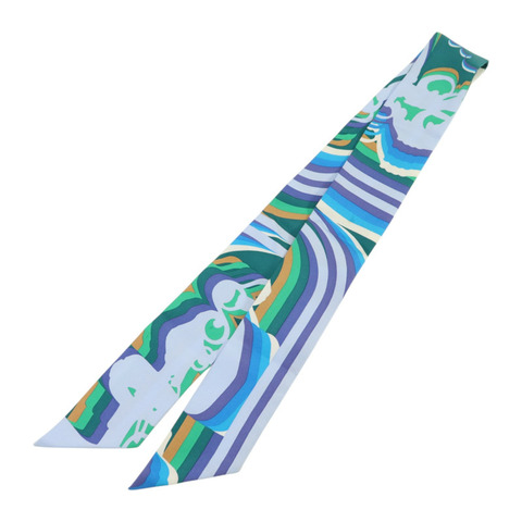 HERMES 絲質Twilly絲巾