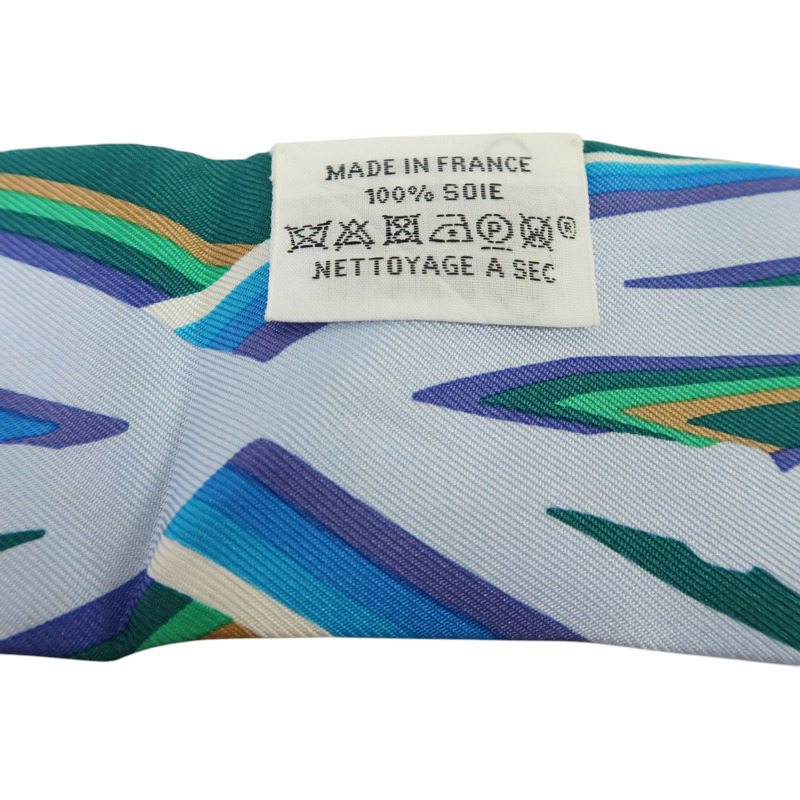 HERMES 絲質Twilly絲巾-6