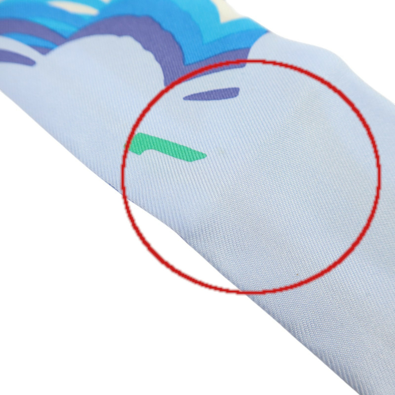 HERMES 絲質Twilly絲巾-8