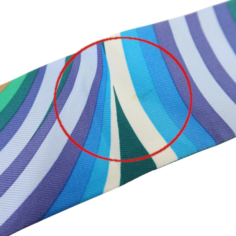 HERMES 絲質Twilly絲巾-9