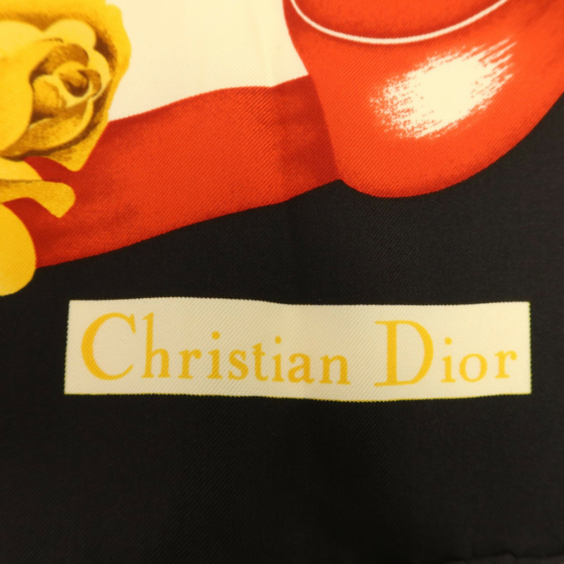 Dior 絲質Scarf 85x85cm絲巾-5