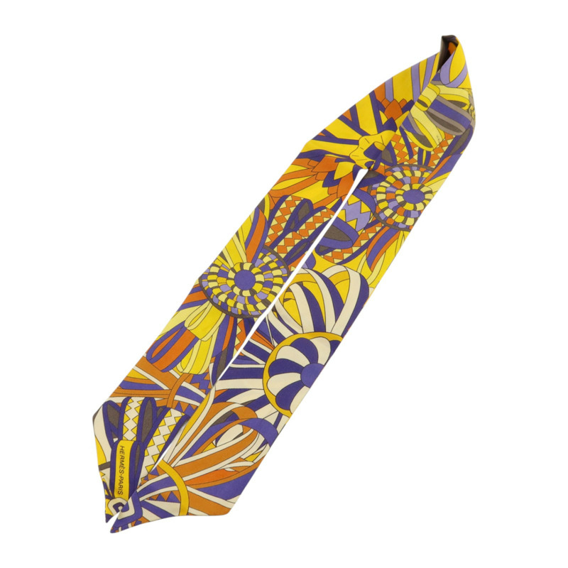 HERMES 絲質Twilly絲巾-2