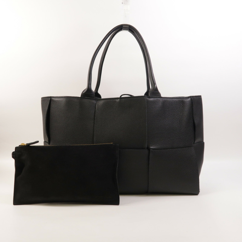 BOTTEGA VENETA 牛皮皮革Arco Tote金扣肩背袋-8