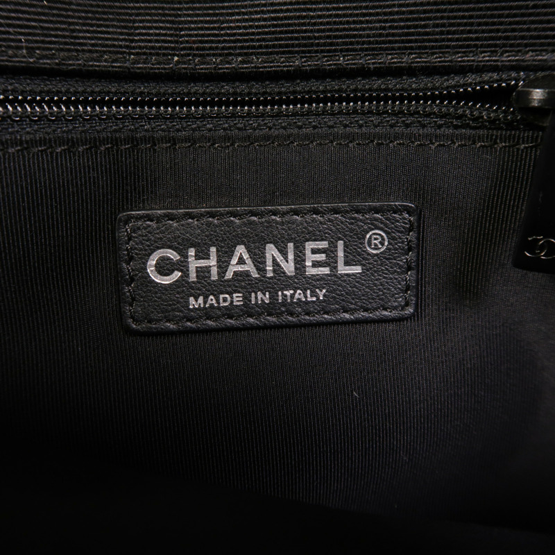 CHANEL 羊皮皮革Chain Shoulder鏈帶肩背袋-7