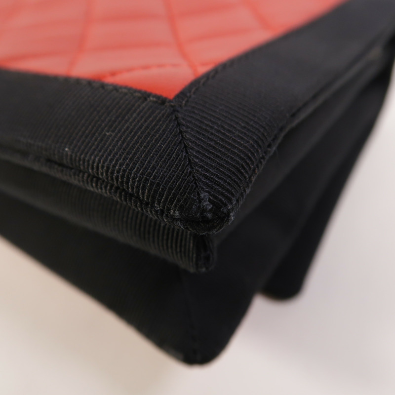 CHANEL 羊皮皮革Chain Shoulder鏈帶肩背袋-15