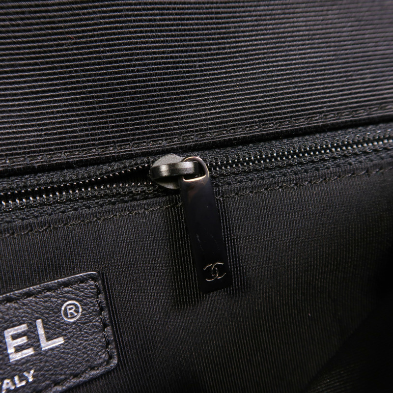 CHANEL 羊皮皮革Chain Shoulder鏈帶肩背袋-19