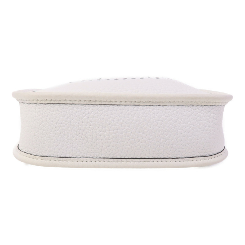 HERMES Clemence皮革Evelyne TPM金扣肩背袋New White-3