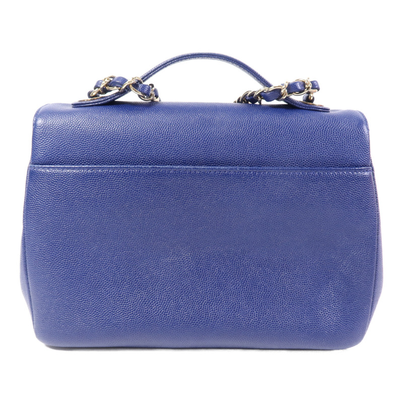 CHANEL 牛皮皮革Business Affinity金扣鏈帶肩背袋-1