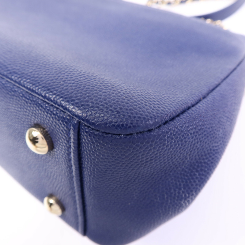 CHANEL 牛皮皮革Business Affinity金扣鏈帶肩背袋-12