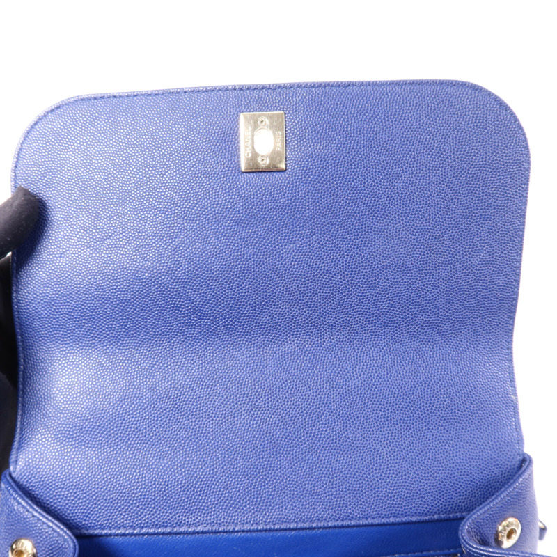 CHANEL 牛皮皮革Business Affinity金扣鏈帶肩背袋-14