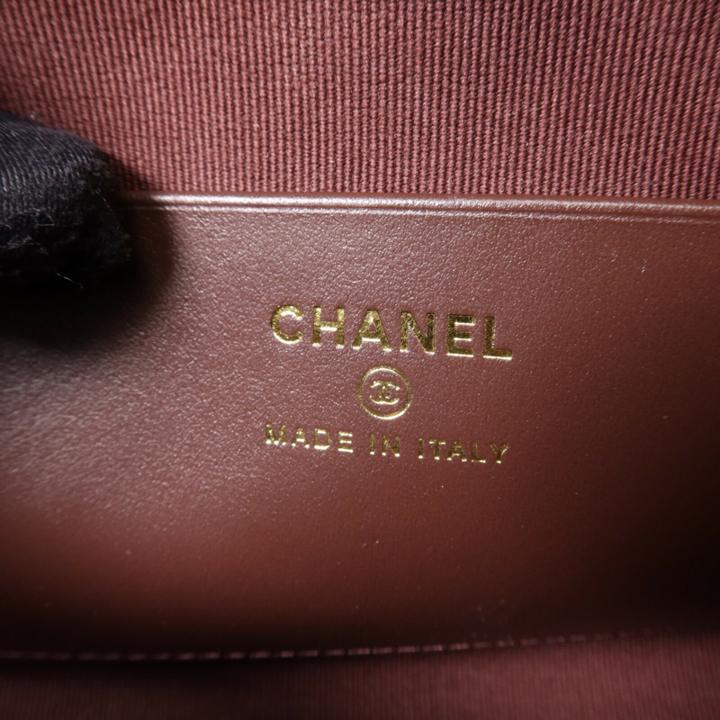 CHANEL 牛皮皮革Camera Bag金扣鏈帶肩背袋-5