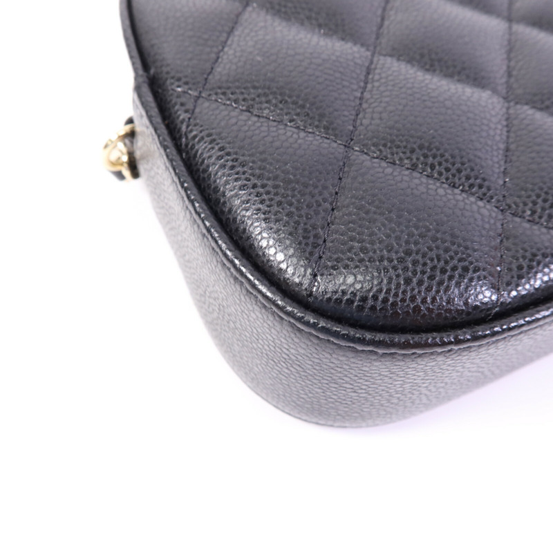 CHANEL 牛皮皮革Camera Bag金扣鏈帶肩背袋-13