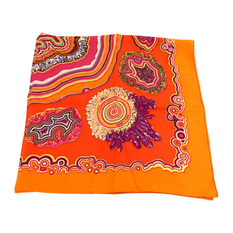 HERMES 絲質Scarf 90X90絲巾-3