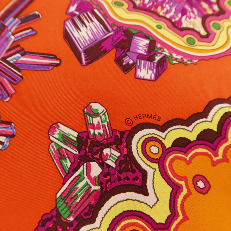 HERMES 絲質Scarf 90X90絲巾-5