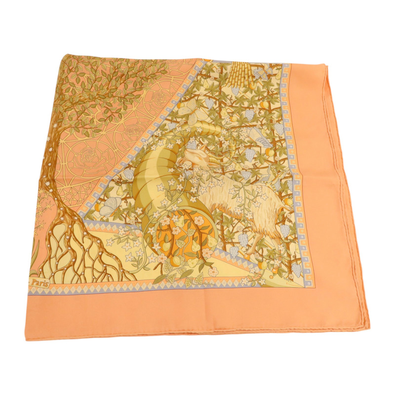 HERMES 絲質Scarf 90X90絲巾-2