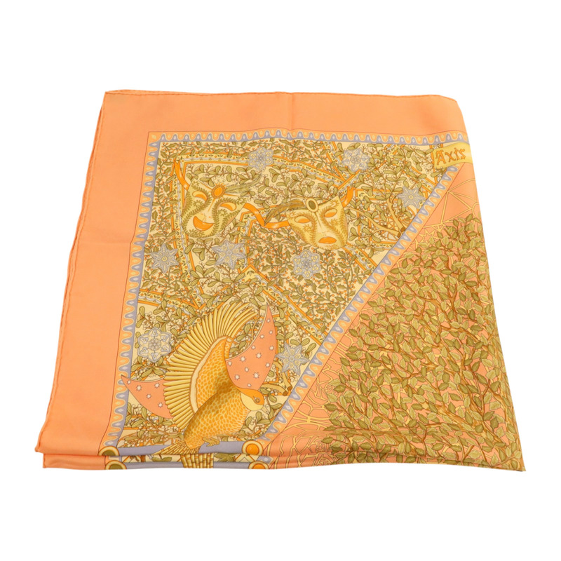 HERMES 絲質Scarf 90X90絲巾-3