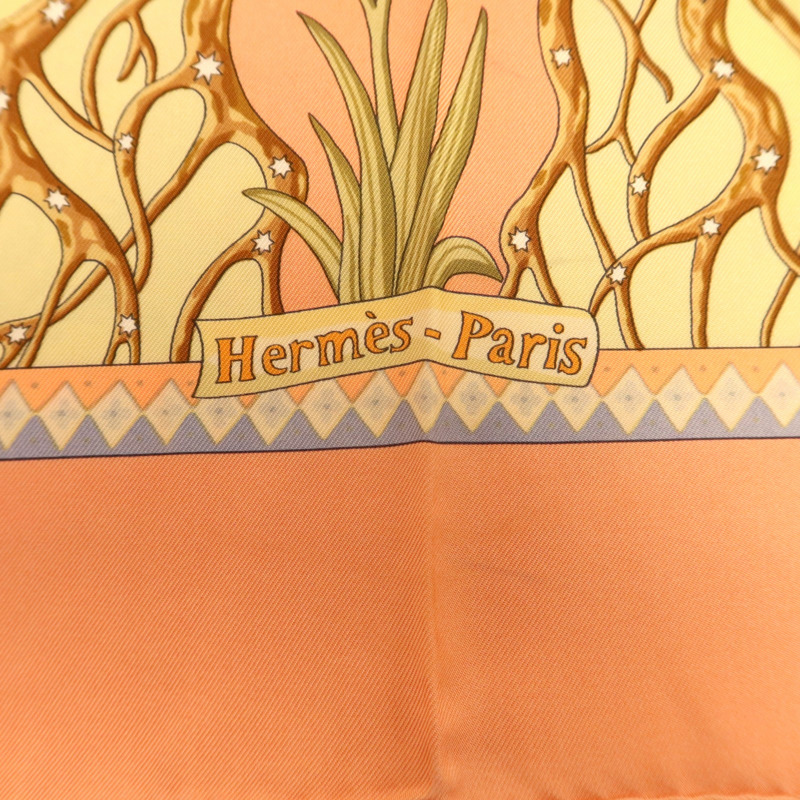 HERMES 絲質Scarf 90X90絲巾-5