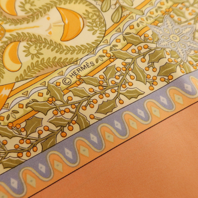 HERMES 絲質Scarf 90X90絲巾-6